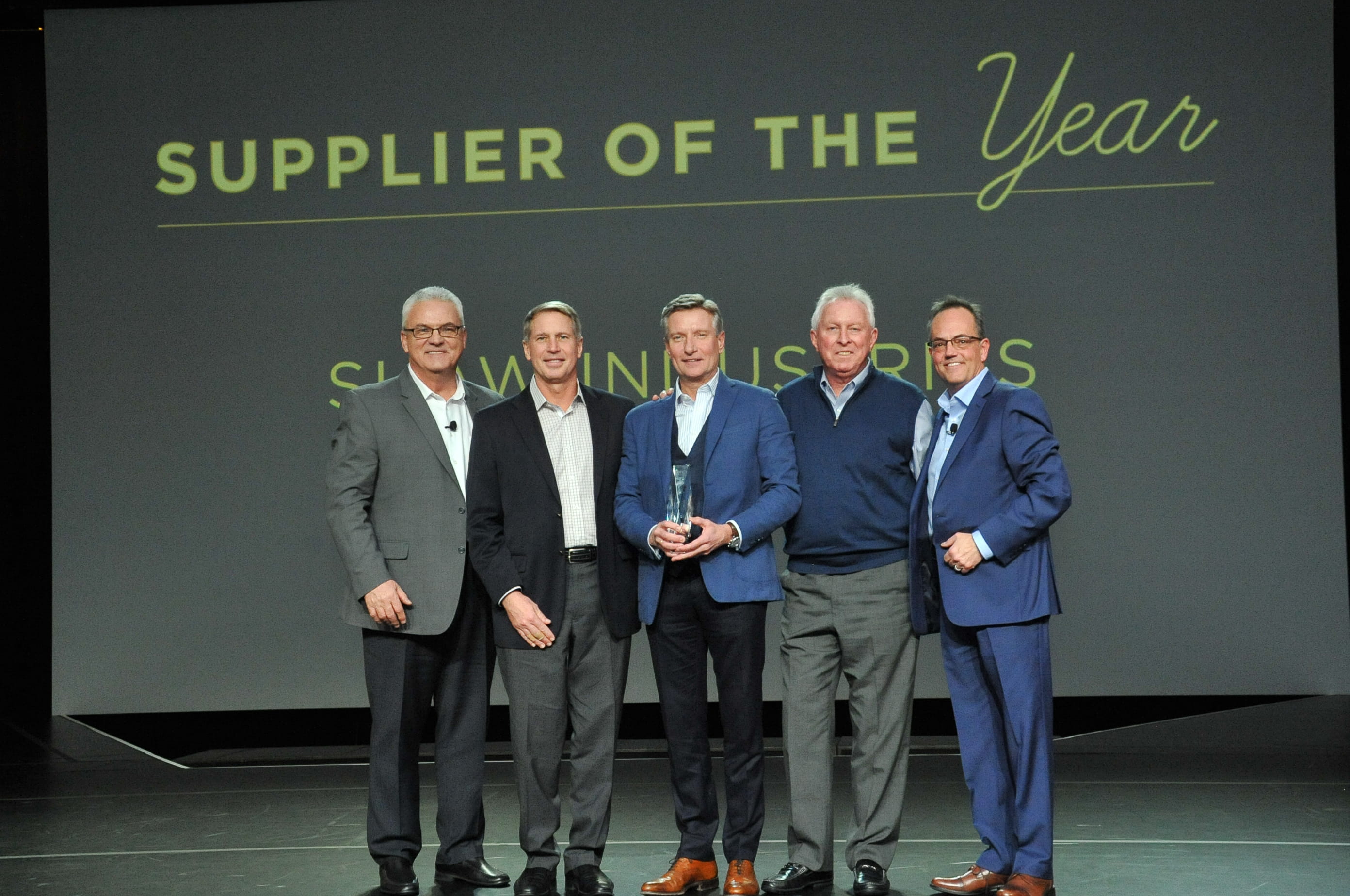 Shaw Industries, Supplier of the Year, Carpet One Floor & Home