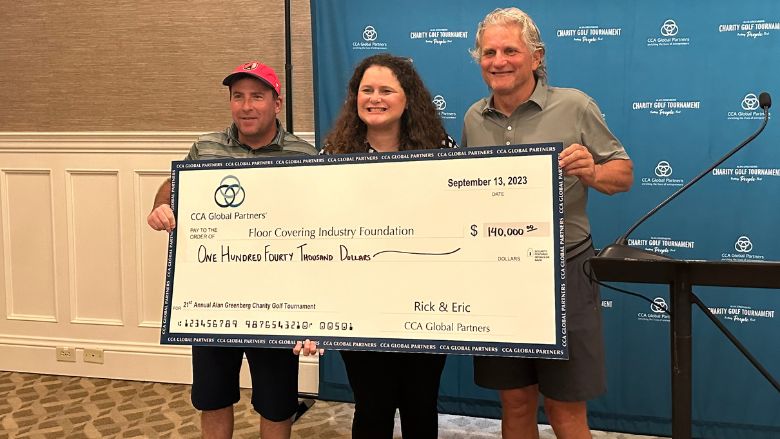 Alan Greenberg Memorial Golf Tournament 2023 Check